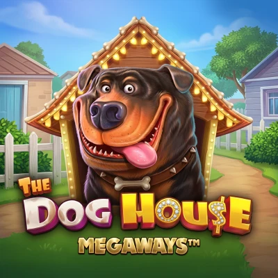 Dog House Megaways slot game tile in the RocketPlay slots lobby